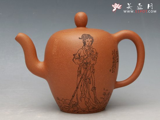 紫砂壶图片：中国古典名著《红楼梦》之十二金钗 - 美壶网