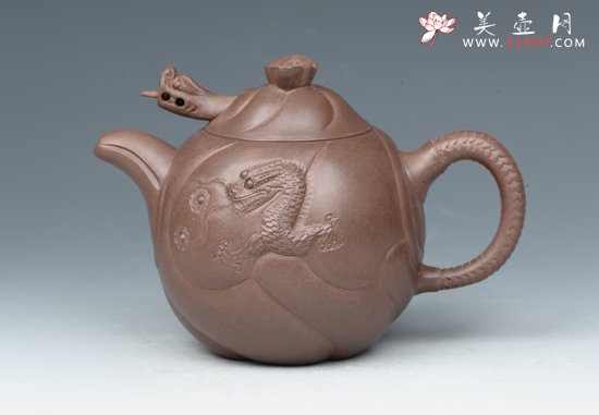 紫砂壶图片：鱼化龙 - 美壶网