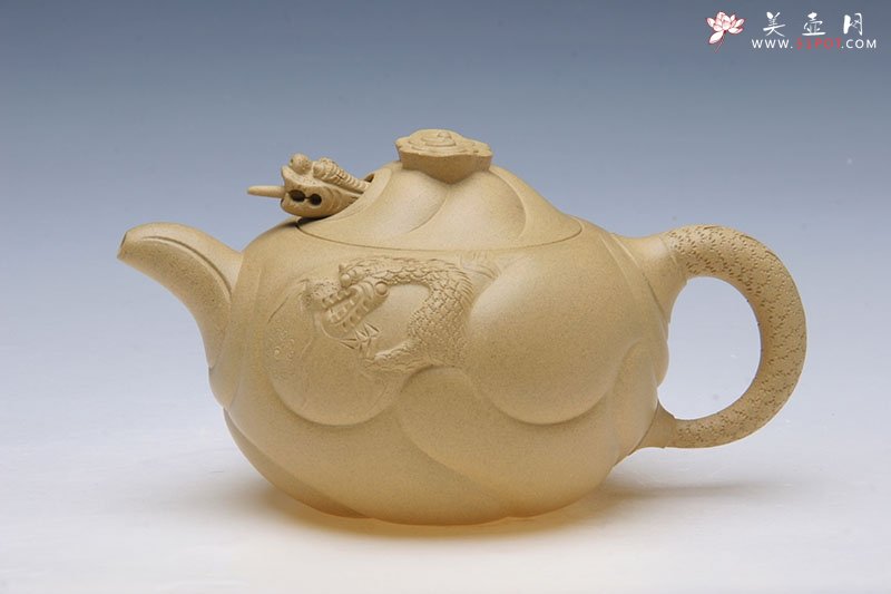 紫砂壶图片：鱼化龙 - 美壶网