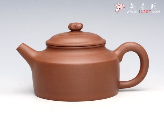 紫砂壶图片：花钮德钟 - 美壶网