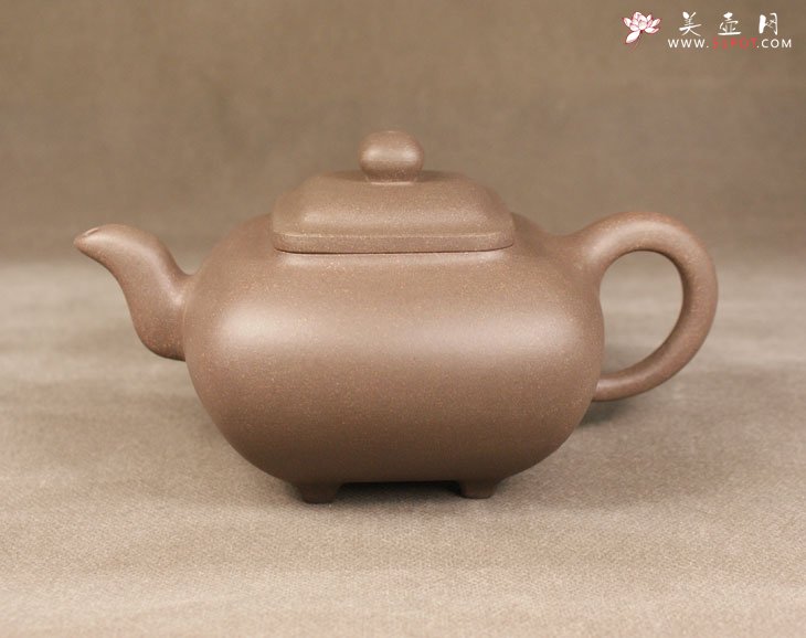 紫砂壶图片：四方传炉 - 美壶网