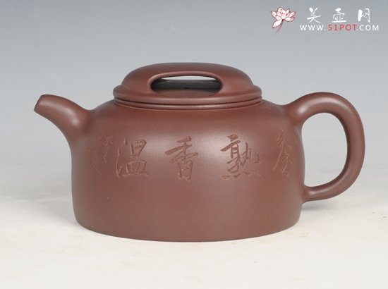 紫砂壶图片：牛盖莲子 - 美壶网