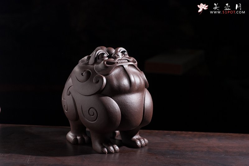紫砂壶图片：狻猊 - 美壶网