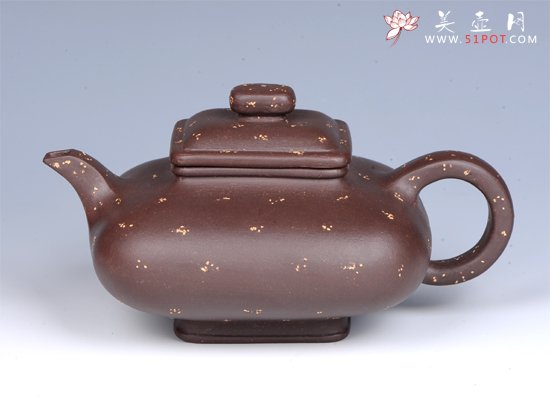 紫砂壶图片：- 点砂四方 - - 美壶网