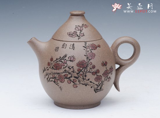 紫砂壶图片：玉立 - 美壶网