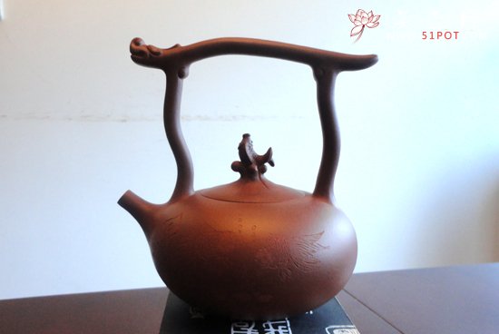 紫砂壶图片：鱼跃龙门 - 美壶网