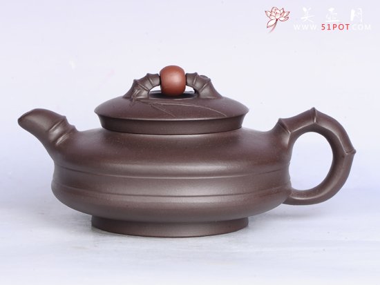 紫砂壶图片：逍遥竹 - 美壶网