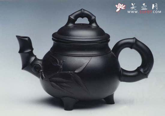 紫砂壶图片：竹鼎 - 美壶网