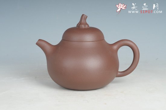 紫砂壶图片：半葫芦 - 美壶网