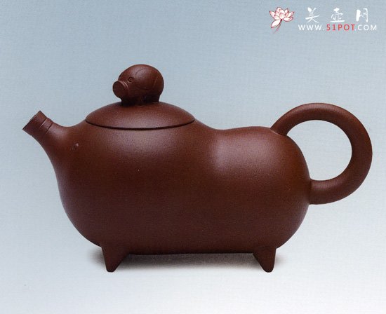 紫砂壶图片：母子情深壶 - 美壶网