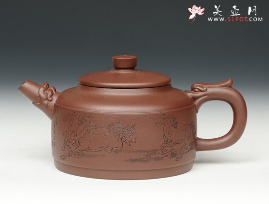 紫砂壶图片：龙韵含香 - 美壶网