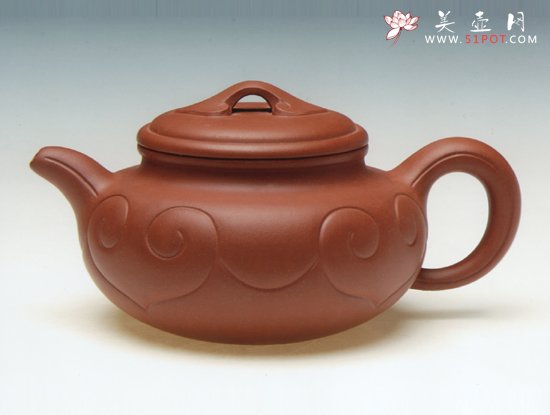 紫砂壶图片：仿古如意 - 美壶网