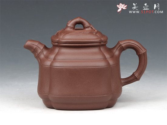 紫砂壶图片：竹鼎 - 美壶网