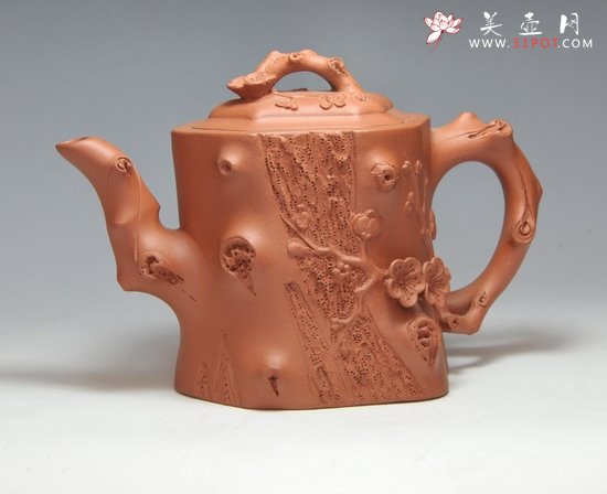 紫砂壶图片：梅开五福 - 美壶网