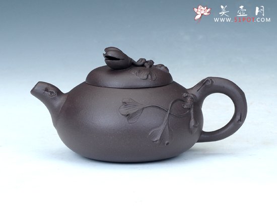紫砂壶图片：开心果壶 - 美壶网