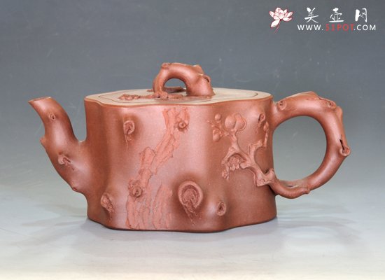 紫砂壶图片：梅桩（薄胎） - 美壶网