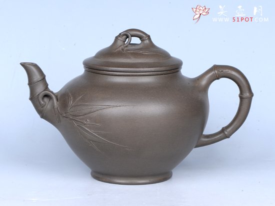 紫砂壶图片：竹君壶 - 美壶网