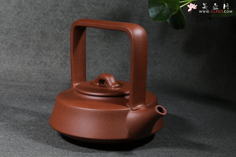 紫砂壶图片：步云提梁 - 美壶网