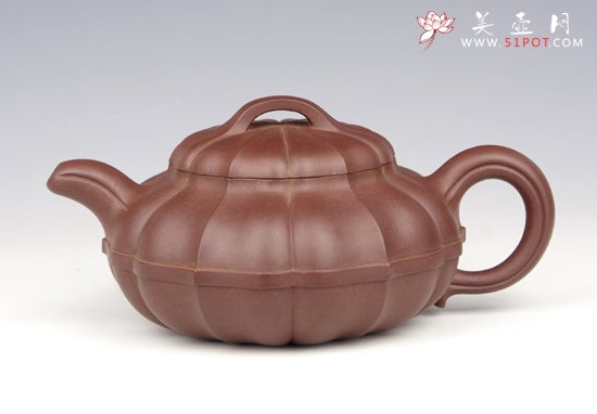 紫砂壶图片：线合菱 - 美壶网