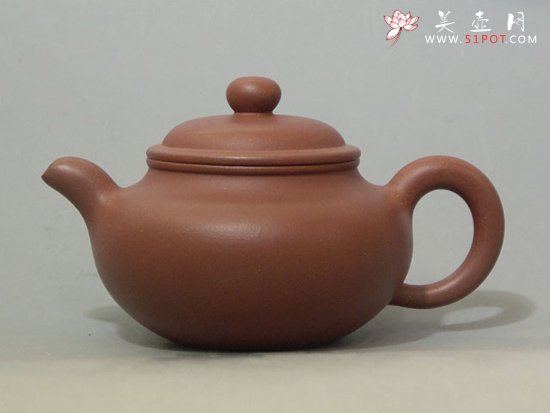 紫砂壶图片：扁掇只 - 美壶网