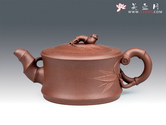 紫砂壶图片：一品竹段 - 美壶网