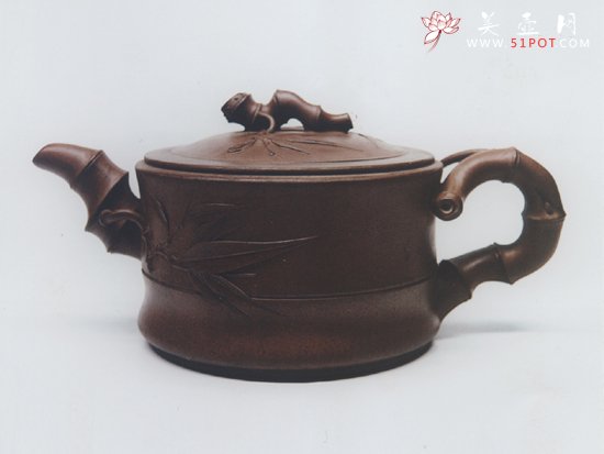 紫砂壶图片：可心竹段 - 美壶网