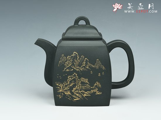 紫砂壶图片：汉方 - 美壶网