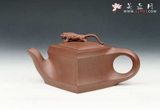 紫砂壶图片：虎虎生威 - 美壶网