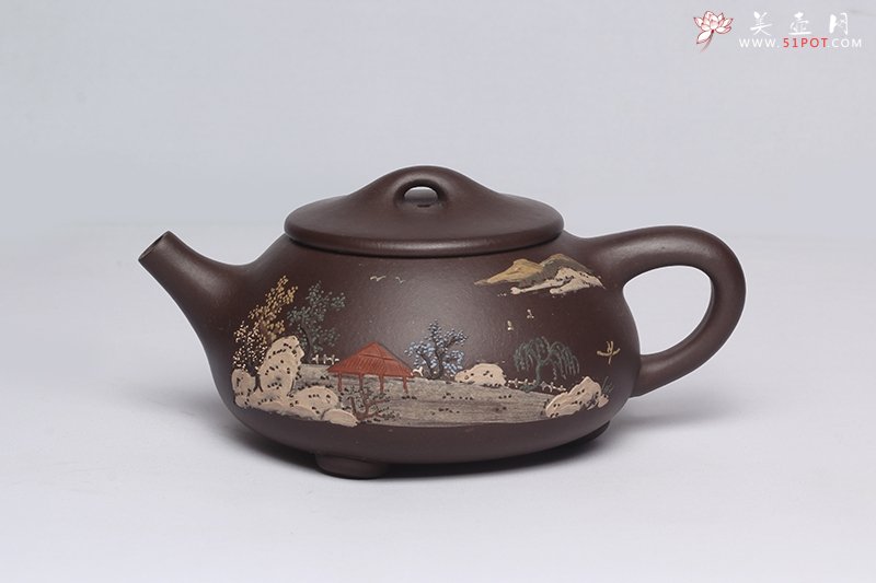 紫砂壶图片：景舟石瓢 - 美壶网