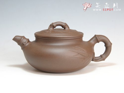 紫砂壶图片：竹古壶 - 美壶网