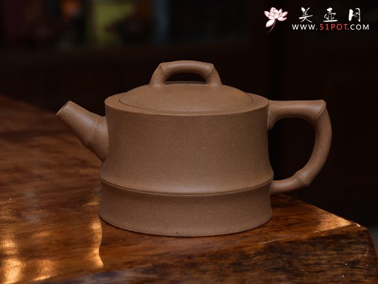 紫砂壶图片：君竹12000元 - 美壶网