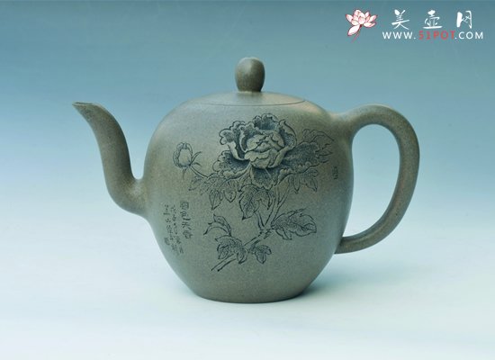 紫砂壶图片：富贵美人肩 - 美壶网