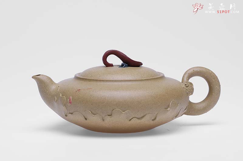 紫砂壶图片：夜雨听荷 - 美壶网