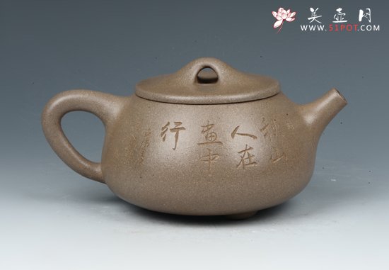 紫砂壶图片：景舟石瓢 - 美壶网