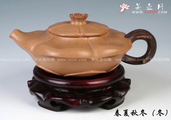 紫砂壶图片：春夏秋冬 - 美壶网