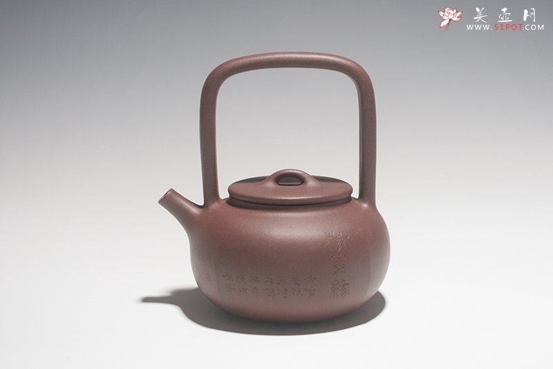 紫砂壶图片：四方提梁 - 美壶网