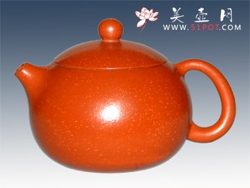 紫砂壶图片：朱泥西施 - 美壶网