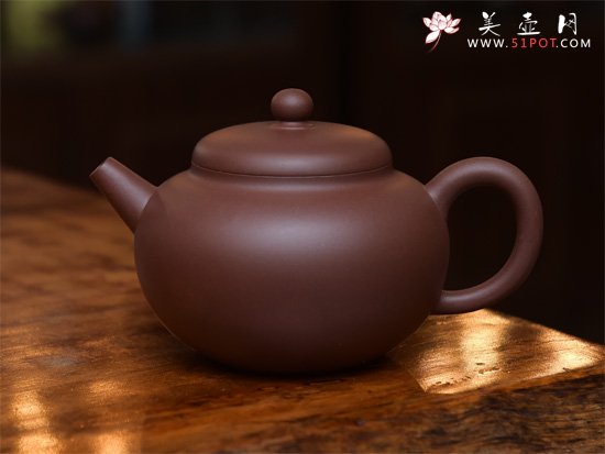 紫砂壶图片：掇球壶3000元 - 美壶网