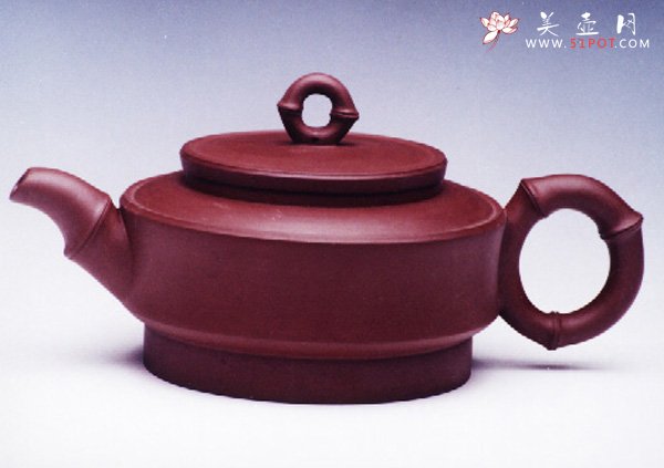 紫砂壶图片：圈纤壶 - 美壶网