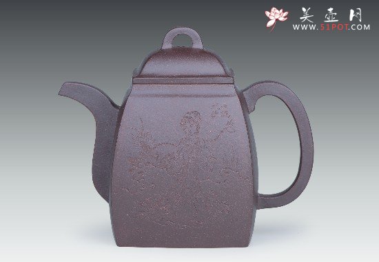 紫砂壶图片：汉方 - 美壶网