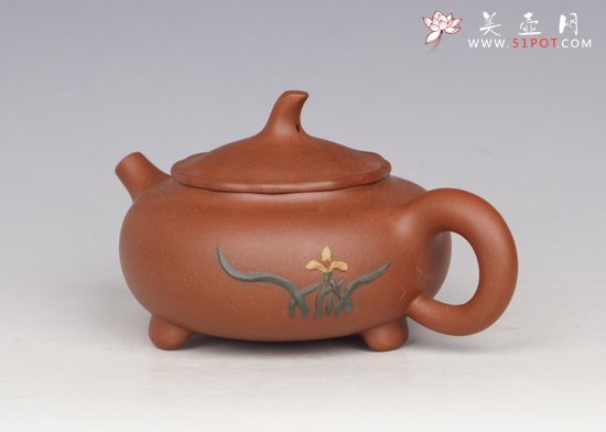 紫砂壶图片：局部 - 美壶网