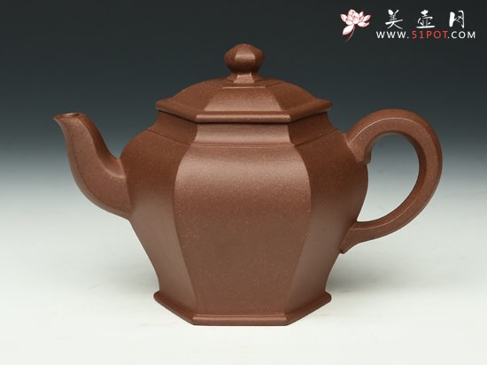 紫砂壶图片：六方宫灯 - 美壶网