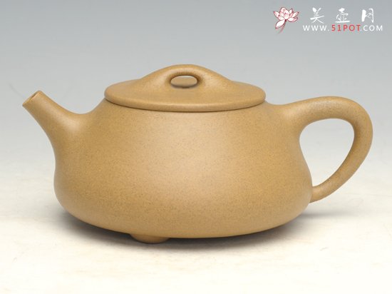 紫砂壶图片：石瓢  黄龙山原矿... - 美壶网