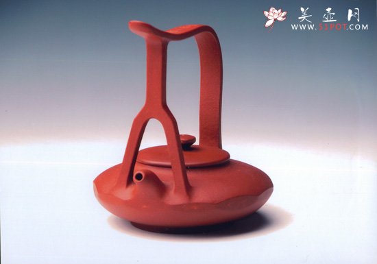 紫砂壶图片：天宇提梁 - 美壶网
