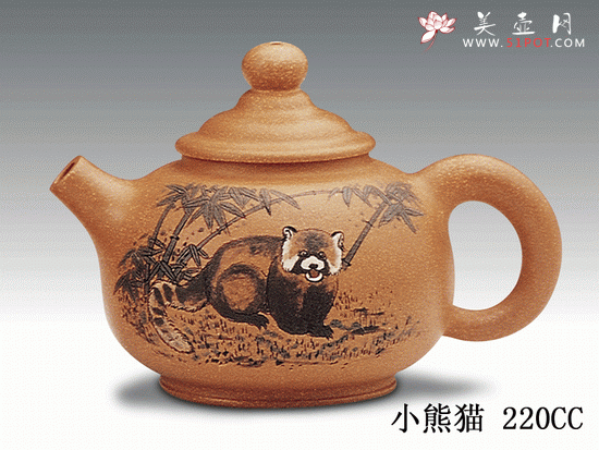 紫砂壶图片：小熊猫 - 美壶网