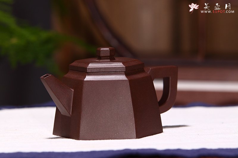 紫砂壶图片：六方壶 - 美壶网
