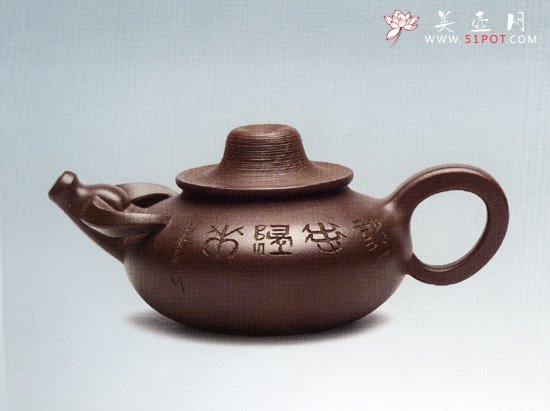 紫砂壶图片：放牧壶 - 美壶网