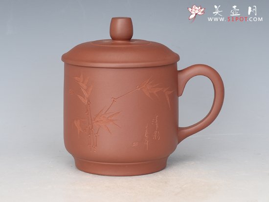 紫砂壶图片：竹韵 - 美壶网