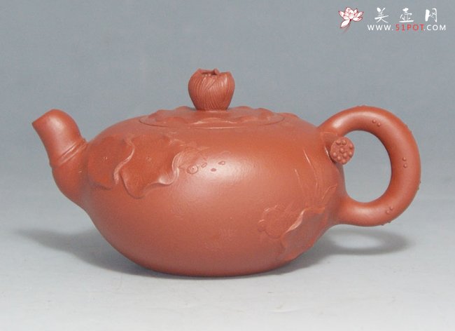 紫砂壶图片：荷趣 200CC - 美壶网