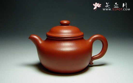 紫砂壶图片：大红袍 古莲子 - 美壶网